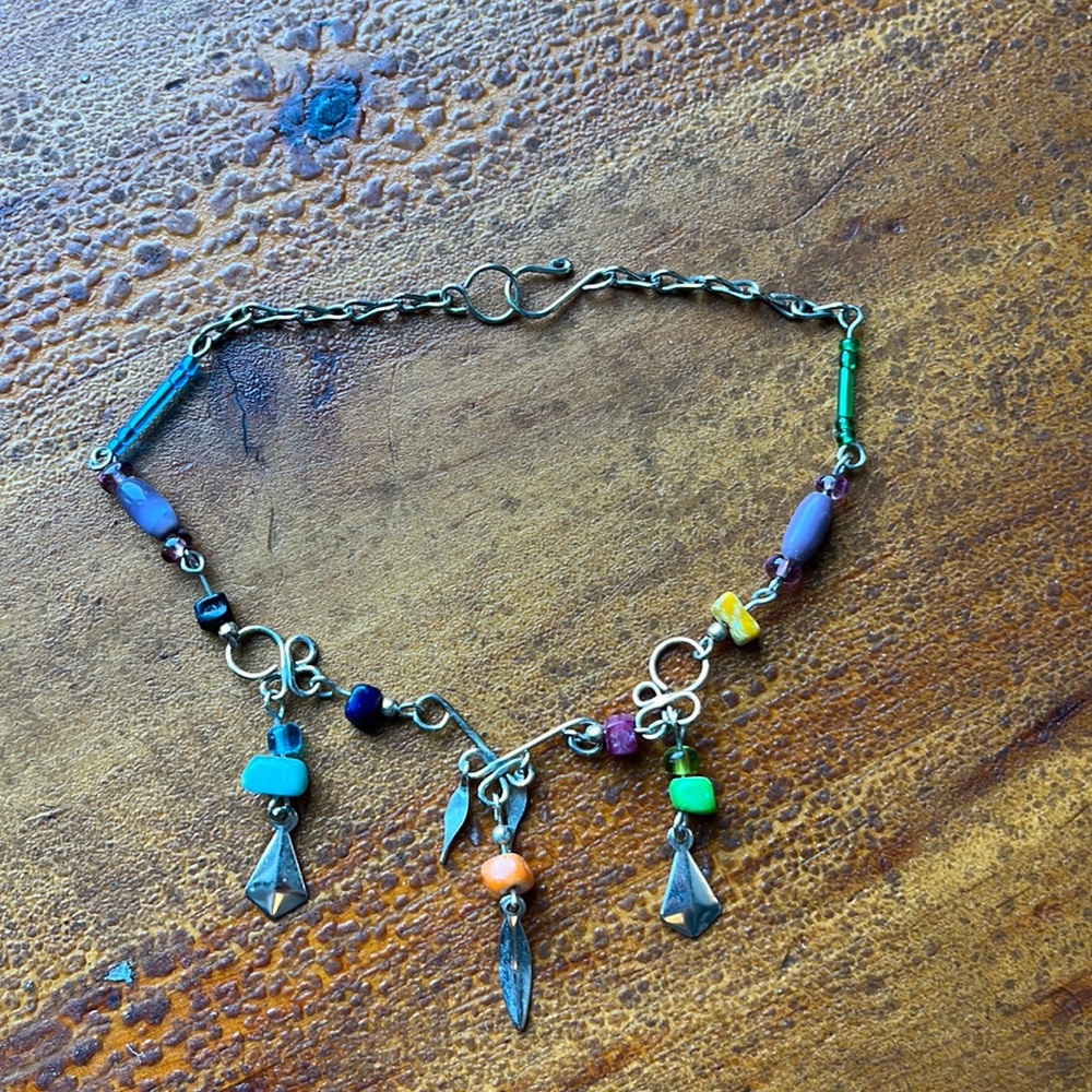 Anklet with beads